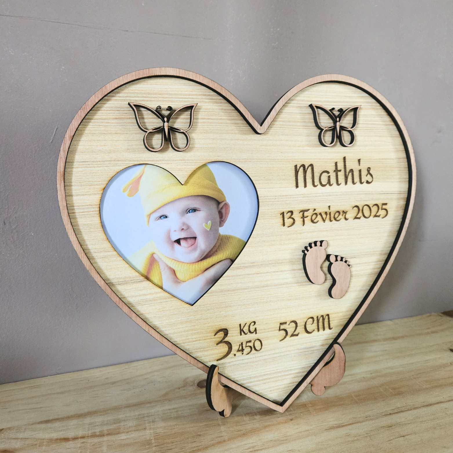 📌 Cadre Naissance Personnalisable👶💖