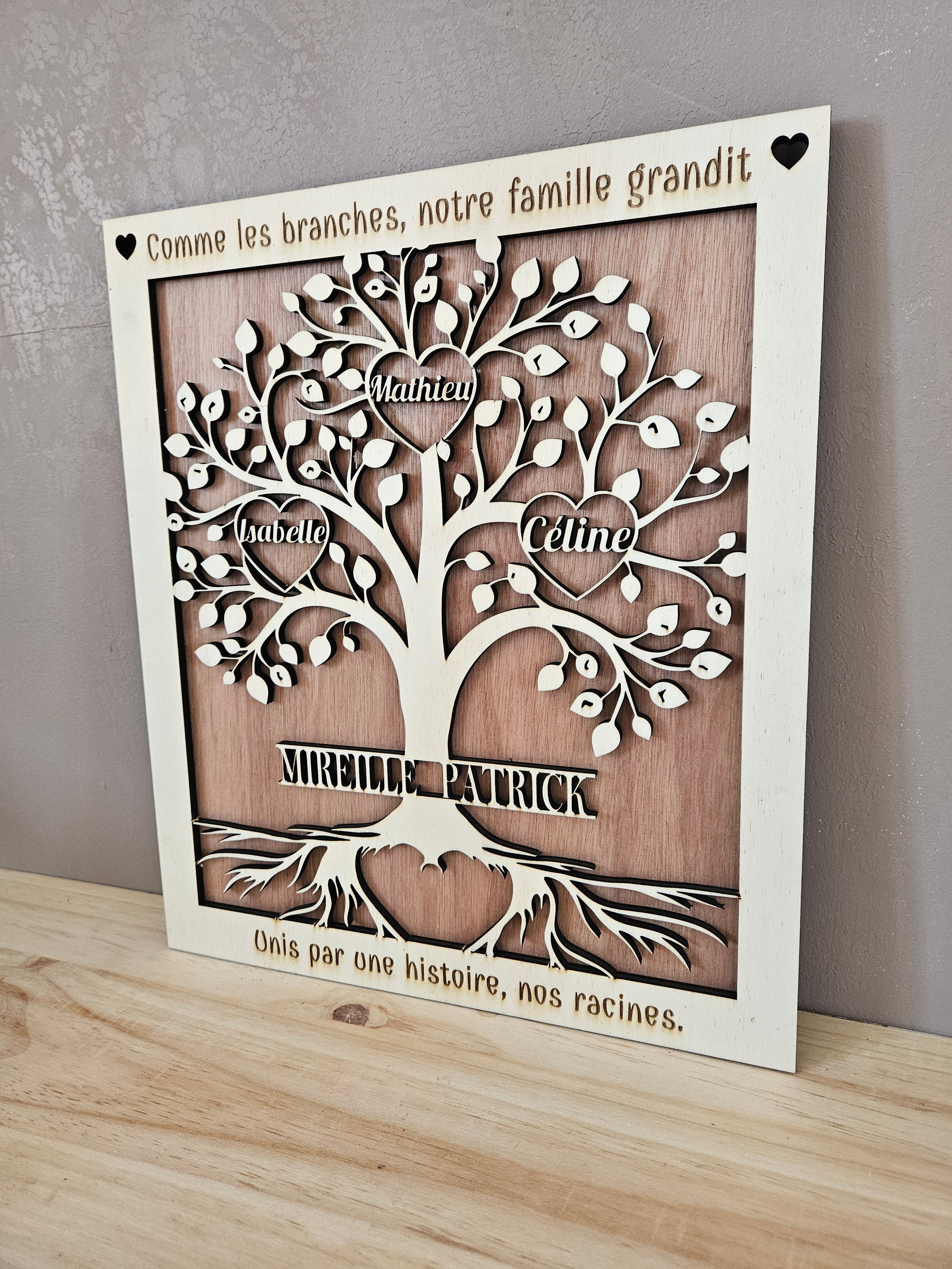 🌳 Arbre Généalogique Personnalisé