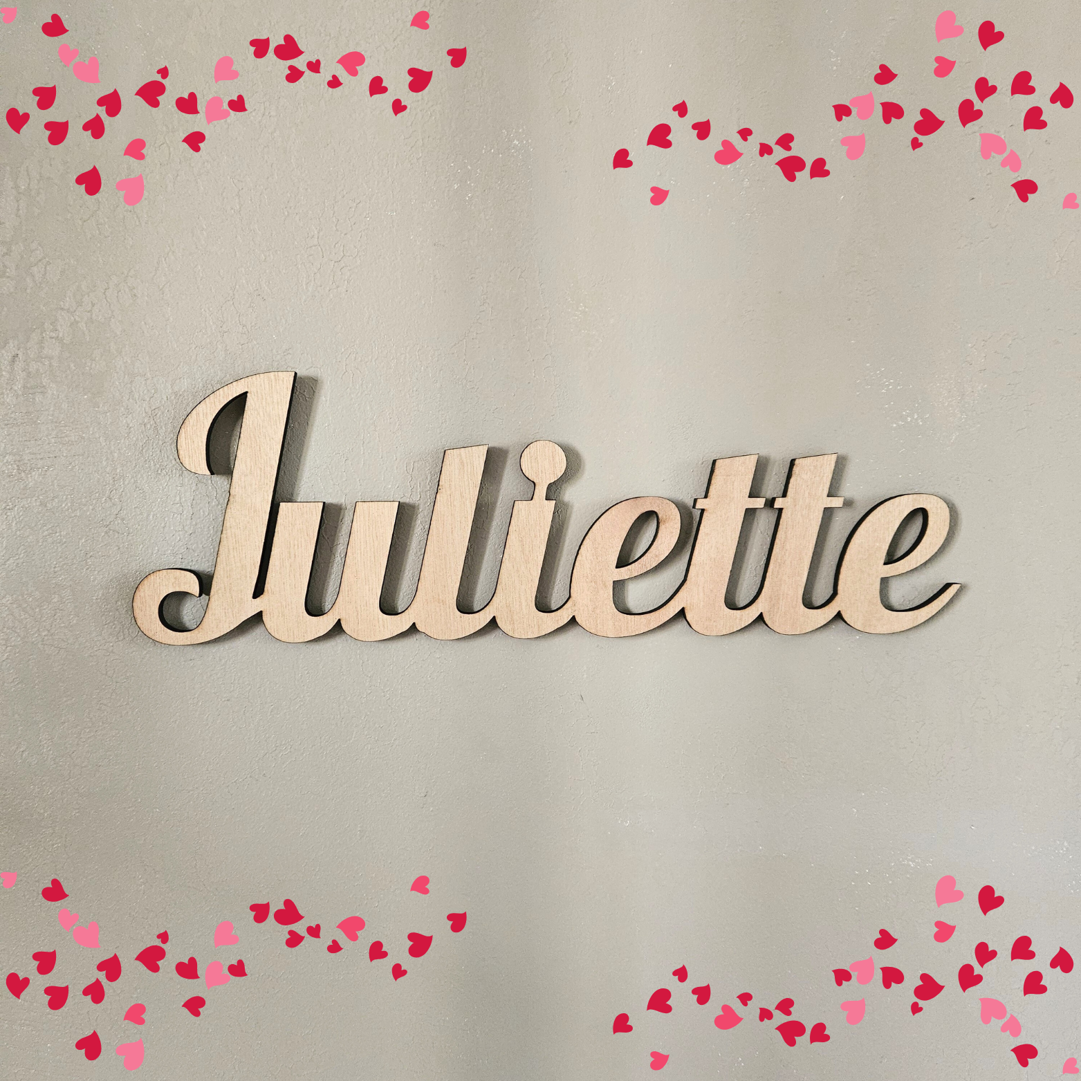 💖 Décoration Mot, Prénom ... Personnalisable