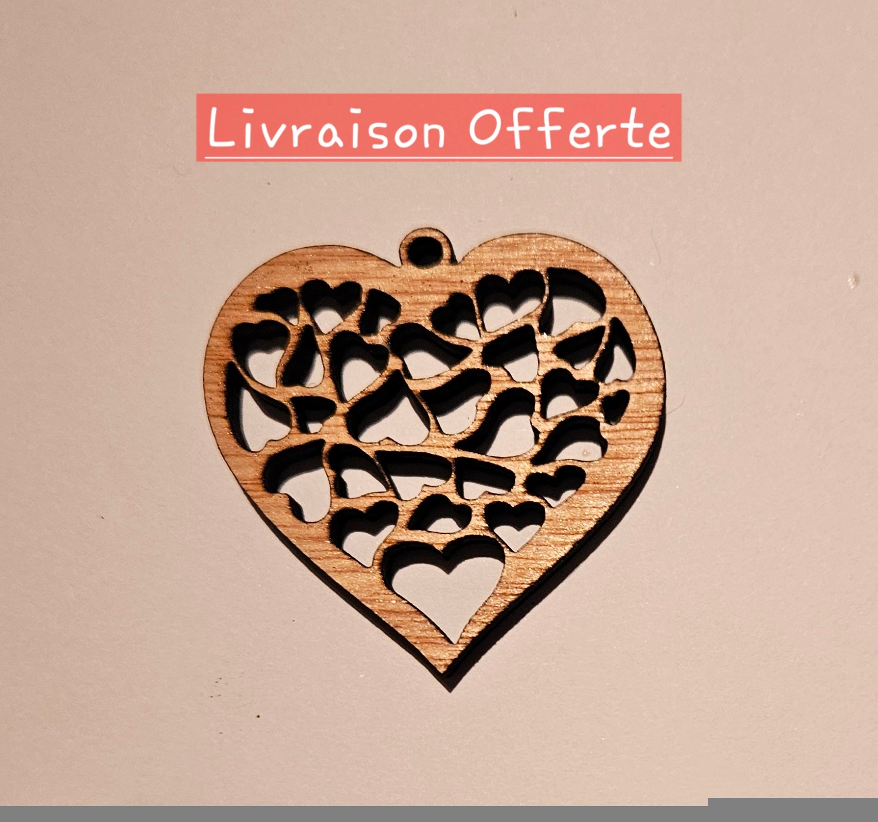 đ Pendentif "CĆur Ăclats" â ĂlĂ©gance Naturelle et Symbolique đđż