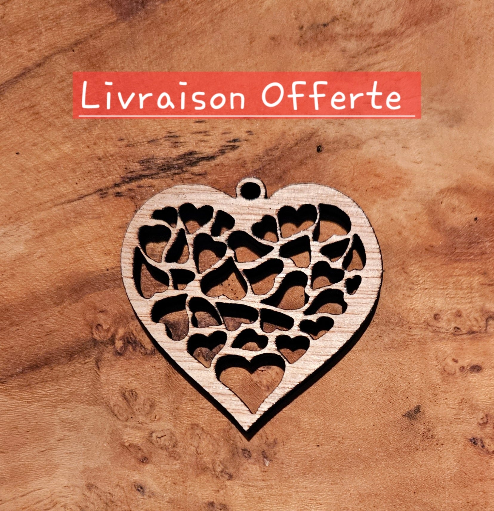 đ Pendentif "CĆur Ăclats" â ĂlĂ©gance Naturelle et Symbolique đđż