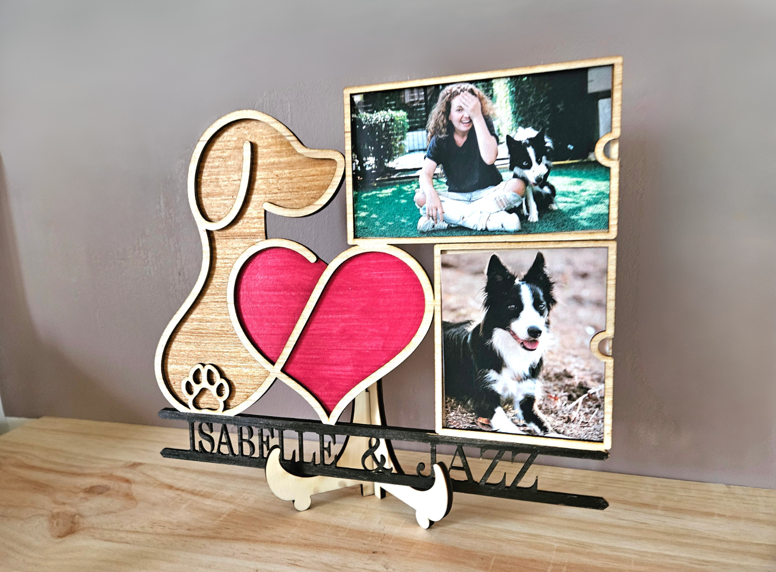🐶 Cadre Photo Chien Personnalisé